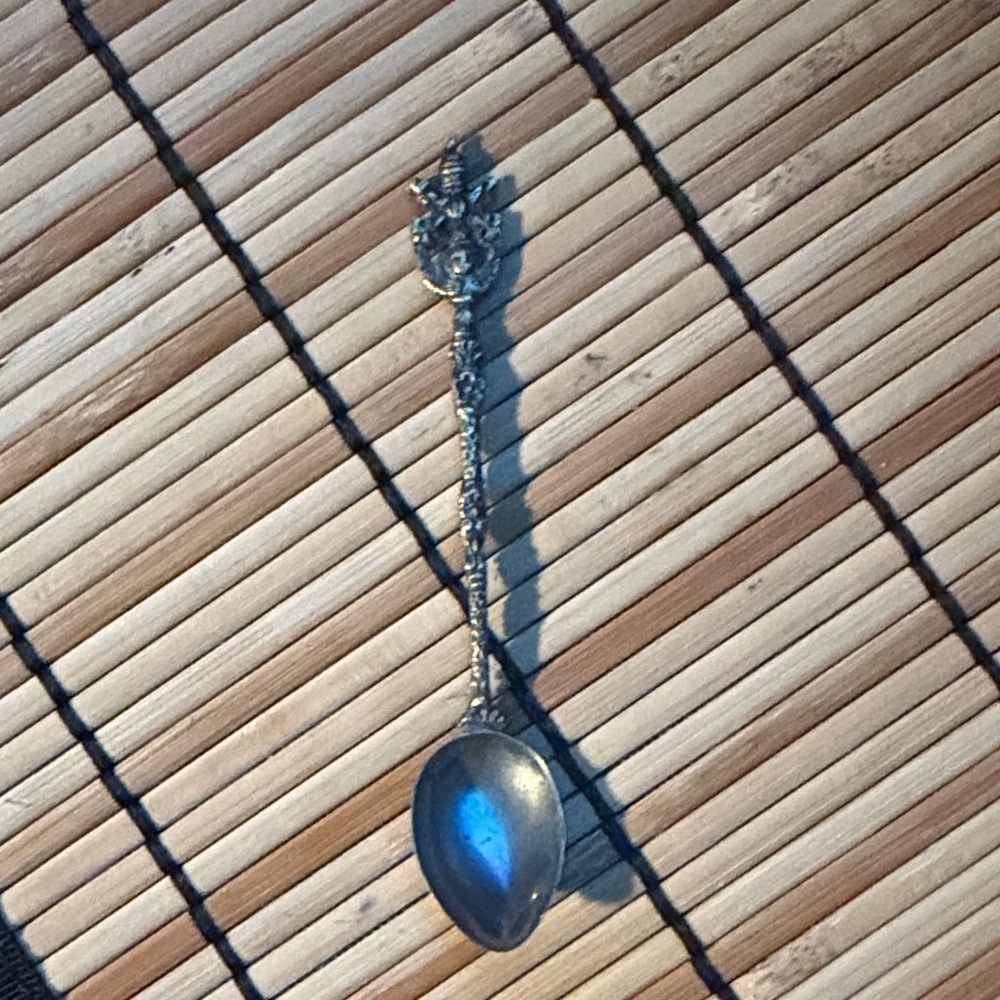 Elegant Silver Baby Spoon